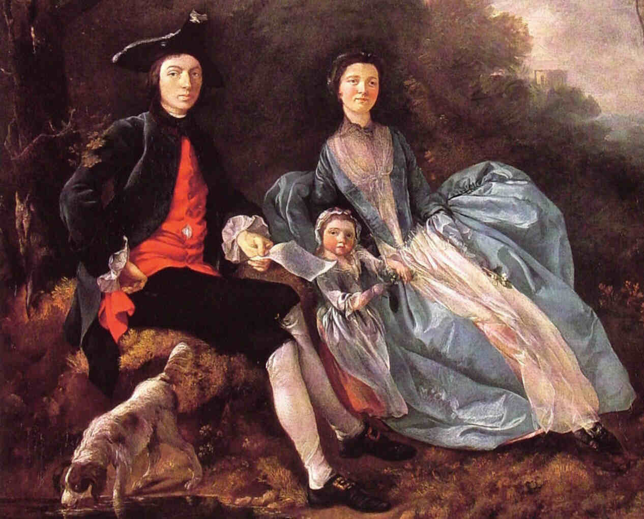 Томас Гейнсборо семейный портрет