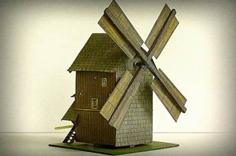 Ветряная мельница 2 класс. Мельница из картона. Бумажная ветряная мельница. Модель ветряной мельницы из картона. Макет мельницы.