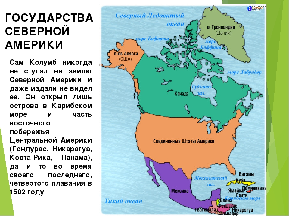 План описания населения северной америки