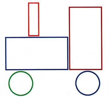 Нарисуй что нибудь прямоугольной формы младшая группа. Рисунок из прямоугольников. Машинка из геометрических фигур для дошкольников. Паровоз из геометрических фигур для дошкольников. Фигуры из прямоугольников.