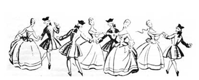 Французская кадриль схема танца